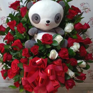 ramos con rosas rojas bello