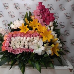 ramos rosas fucsias bello