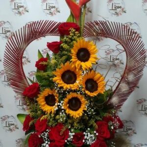 ramos girasoles rosas bello