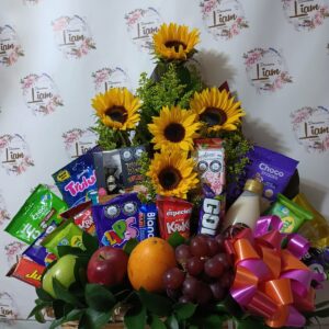 ancheta con frutas en bello 